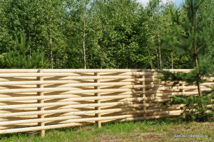 деревянные заборы