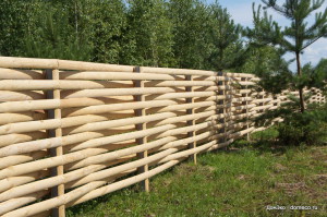 деревянные заборы