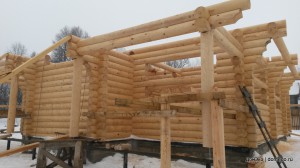 строительство деревянных домов - сезон 2014