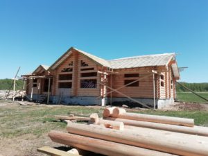 Вотчина Кантри Парк дом из бревна 280